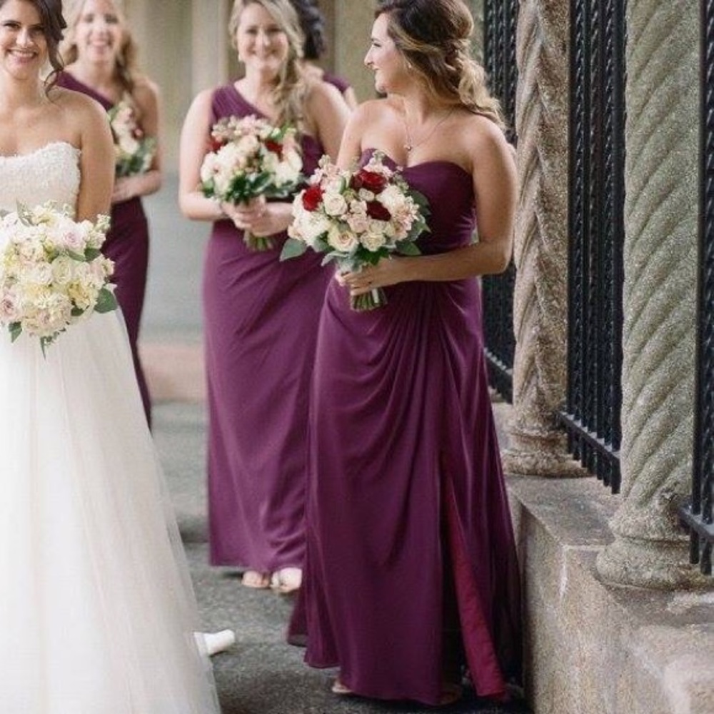 Bill Levkoff strapless dress